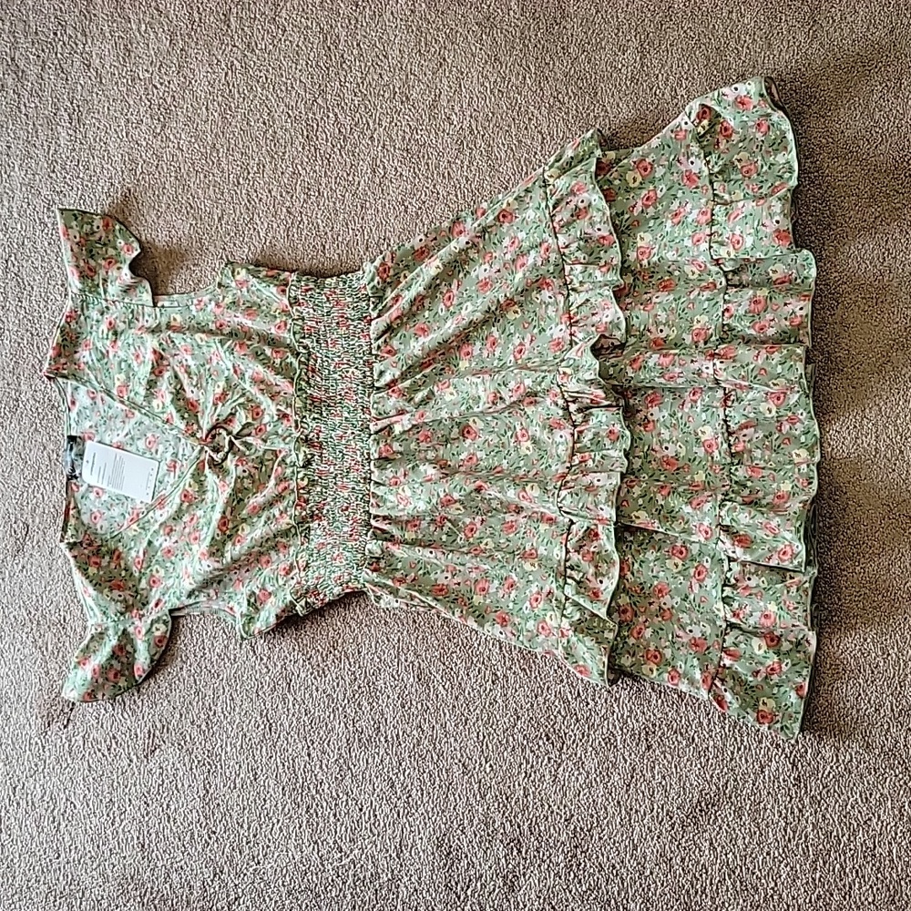 NWT prettygarden boho v-neck mini dress size large